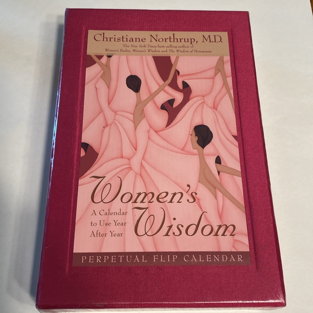 Perpetual Flip Calendar NWT Sealed Women’s Wisdom